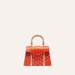 Goyard Saigon Structured Mini Bag Orange - Image 2
